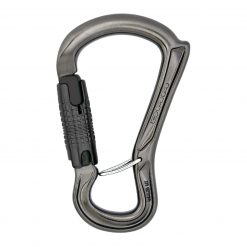 Mosquetón Ceros Locksafe Matt Grey
