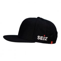 Gorro Snapback Cap Black Logo Seiz