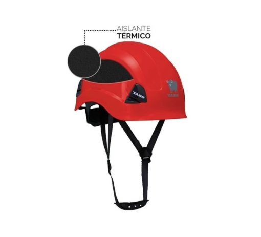 Casco para trabajos en altura y escalada STEELPRO