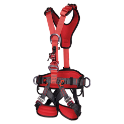CAMP - Arnes Mod.: GT TURBO - Talla: L/XXL - Peso: 2.310 Gr. - Cintura: 90/140 cm. - Perneras: 60/75 cm. - Altura: 65/85 cm.