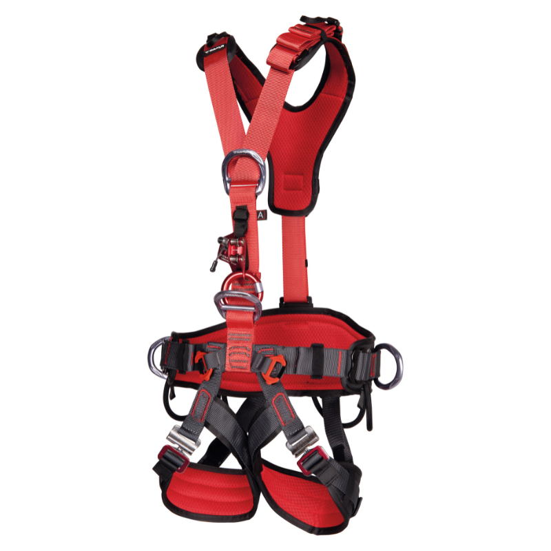 CAMP - Arnes Mod.: GT TURBO - Talla: L/XXL - Peso: 2.310 Gr. - Cintura: 90/140 cm. - Perneras: 60/75 cm. - Altura: 65/85 cm.