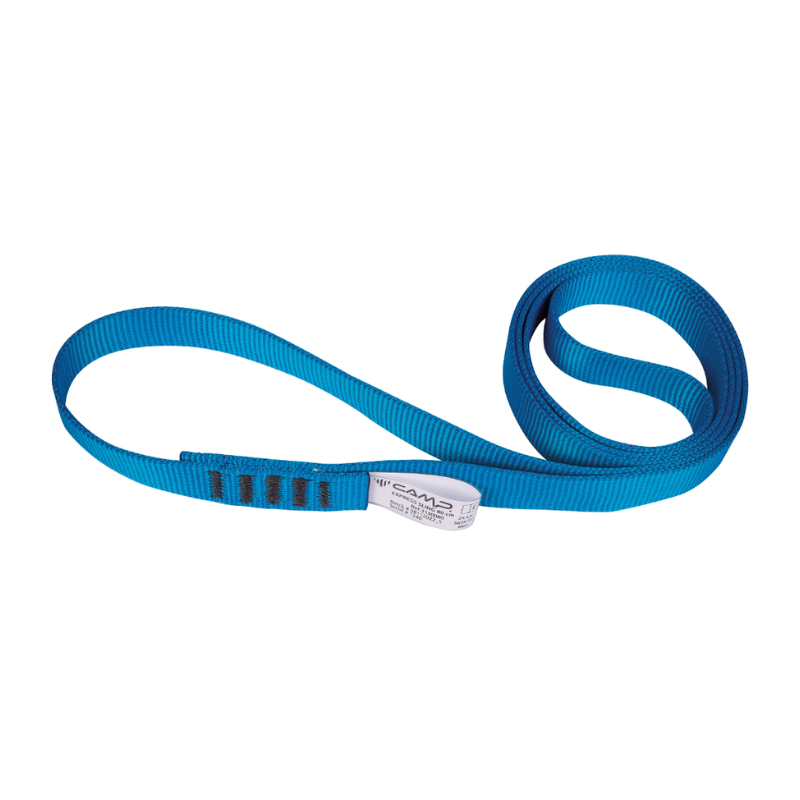 CAMP - Eslinga Mod.: EXPRESS SLING - Resistencia: 25 kN - Largo: 80 cm. - Peso: 75 gr. - Color: Celeste