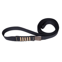 CAMP - Eslinga Mod.: EXPRESS FIRE - Resistencia: 28 kN - Largo: 120 cm. - Peso: 65 gr. - Color: Negro