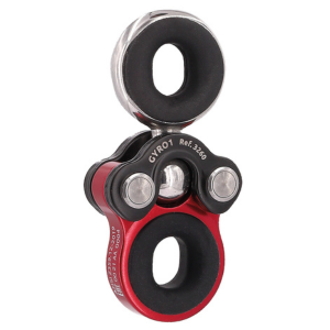 CAMP - Dispositivo Antigiro Mod.: GYRO1 - Resistencia: 25 kN - Carga de Trabajo Max.: 5 kN - Ø Orificio: 2 x 16 mm. - Peso: 76 gr.