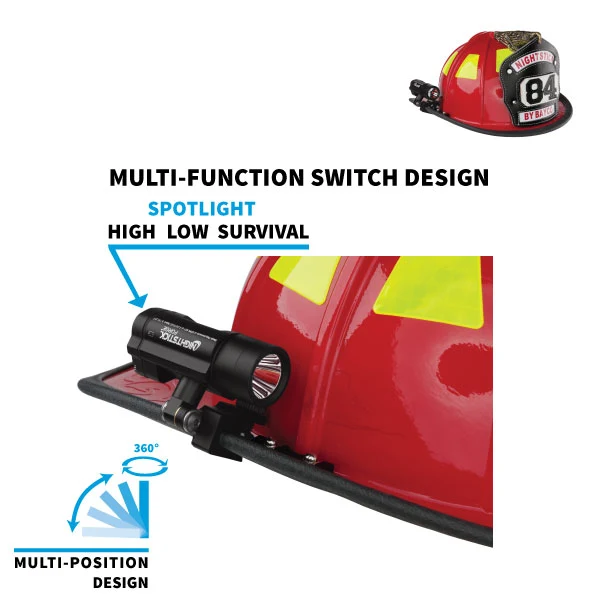 NIGHTSTICK - Linterna Multifuncion Para Casco de Bomberos - Imagen 3
